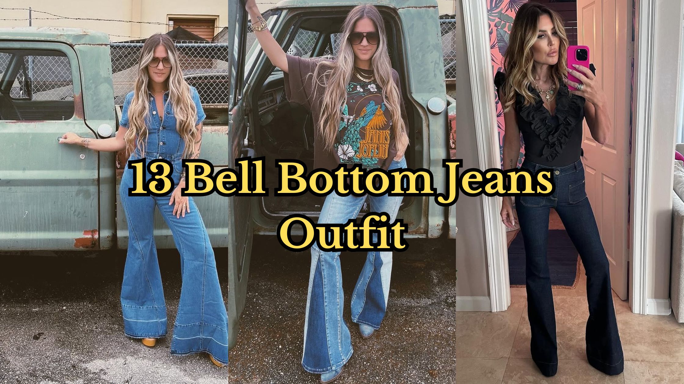 Bell Bottom Jeans Outfit