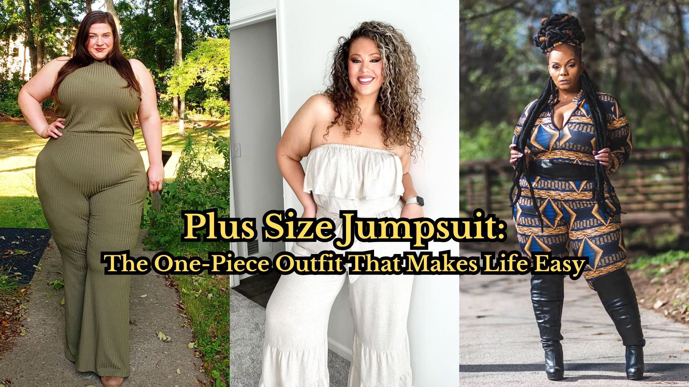 Plus Size Jumpsuit
