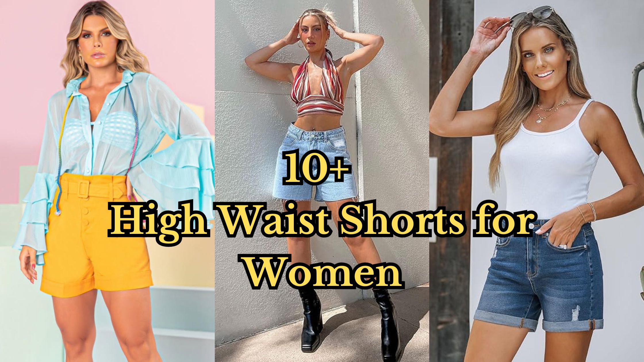 High Waist Shorts for Women