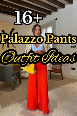 Palazzo Pants Outfits