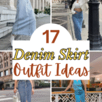 Denim Skirt Outfit Ideas