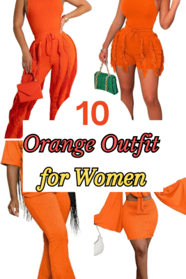 Orange Outfit for Women