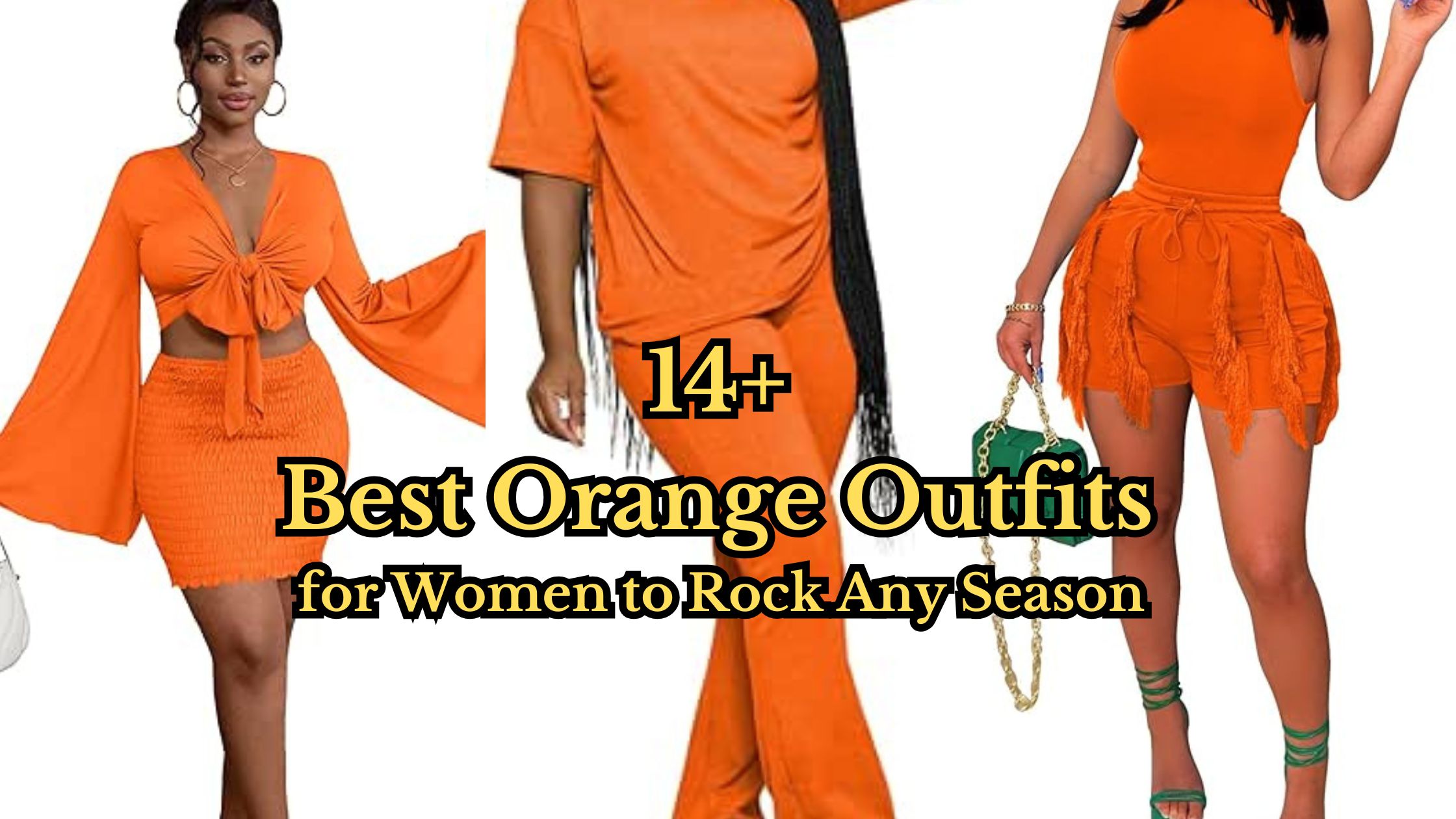Orange Outfits for Women