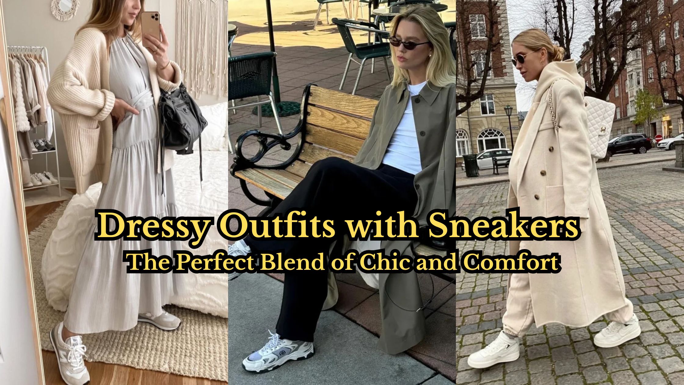 Dressy Outfits with Sneakers