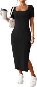 Midi Dress with Sneakers
