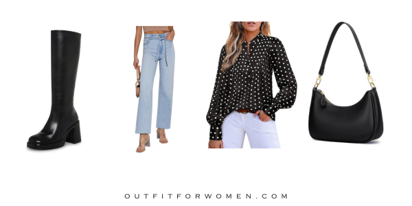 Platform Boots & Wide Leg Jeans(1)