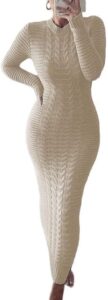 Winter Bodycon Dresses for Women