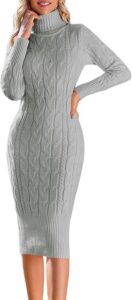 Winter Bodycon Dresses for Women