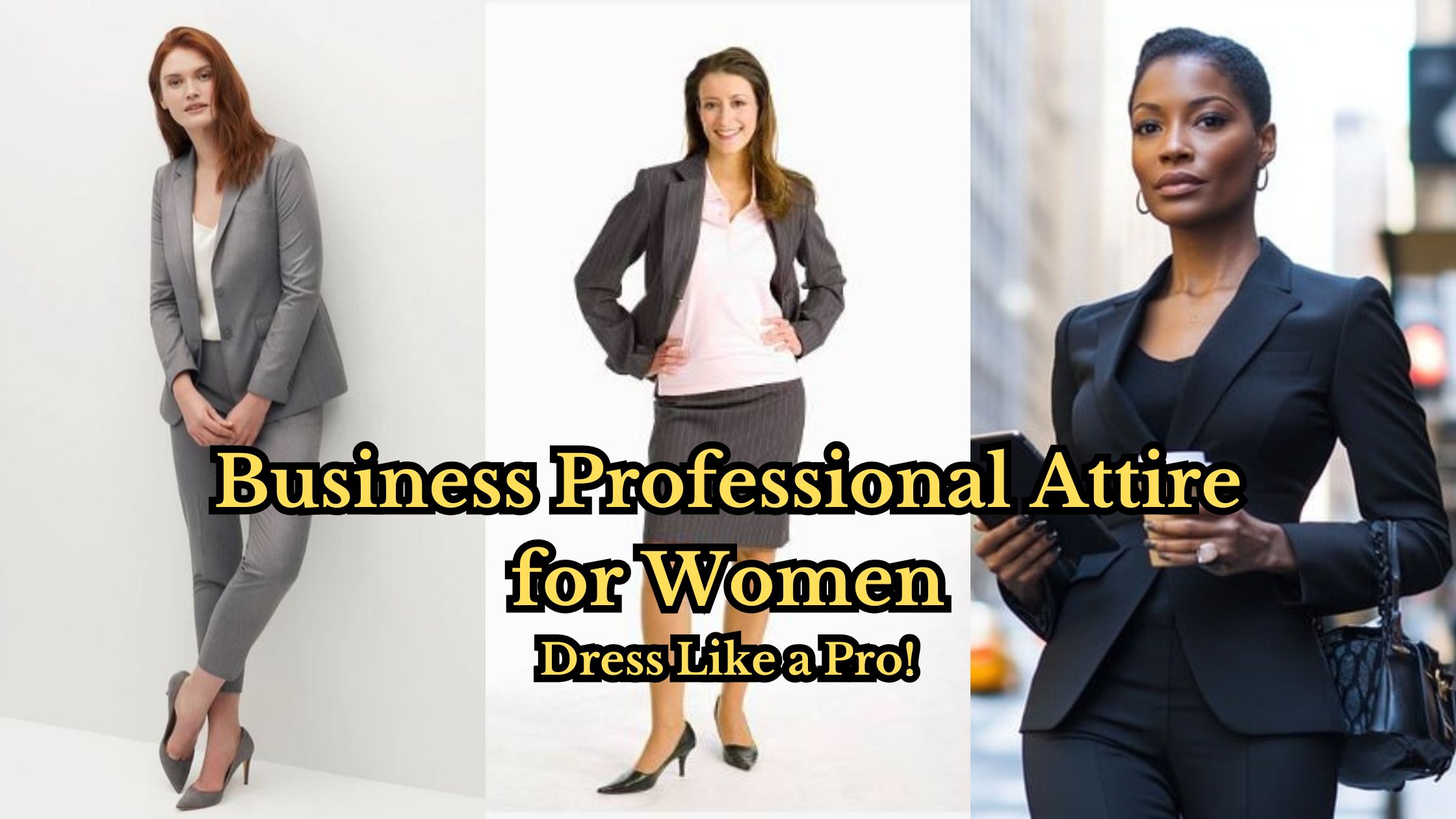 Business Professional Attire for Women