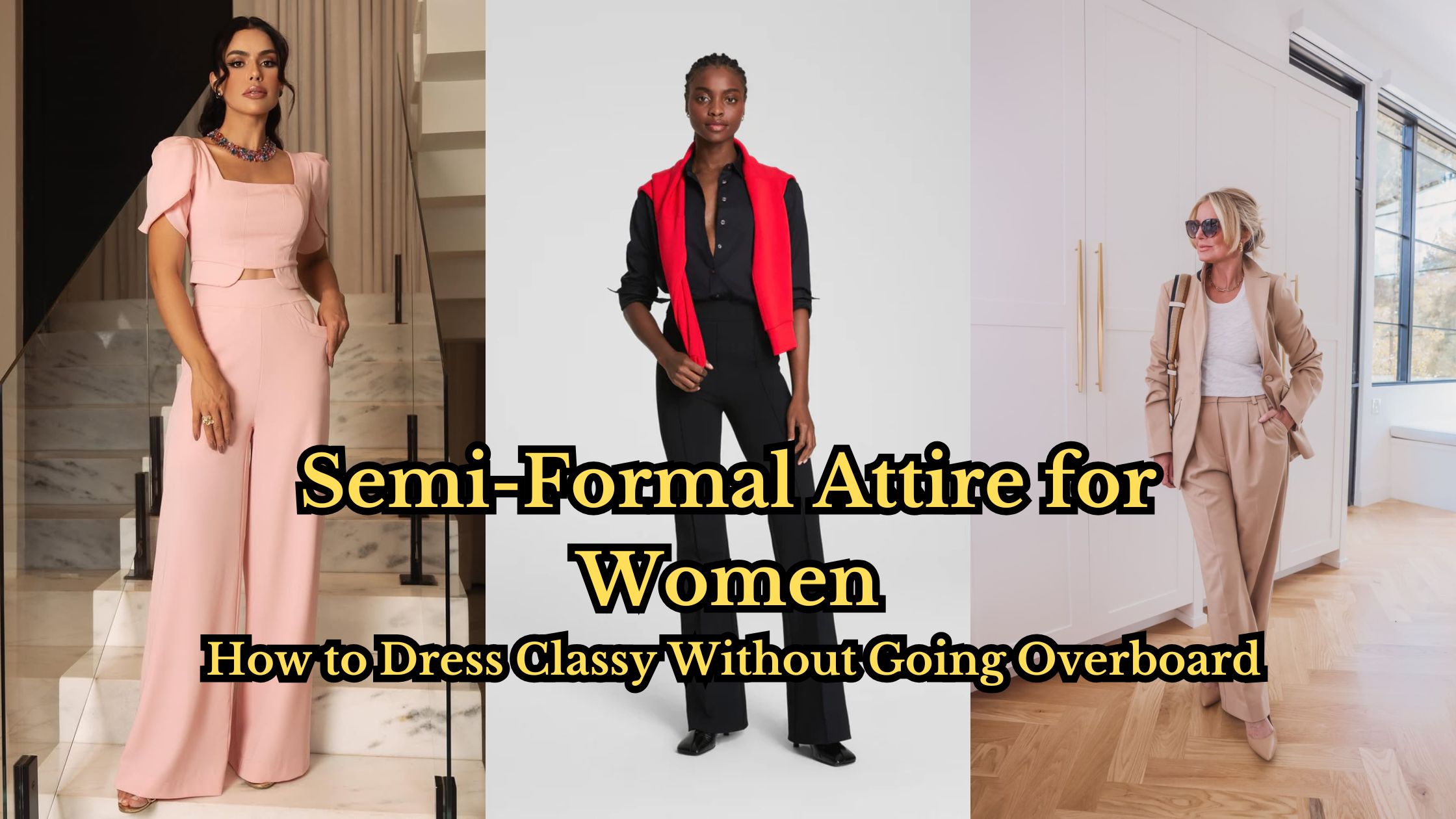 Semi-Formal Attire for Women