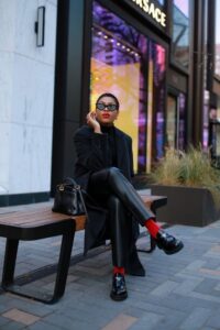 how to style a chunky loafer