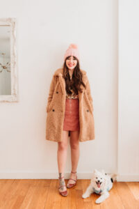 Women How to Style Teddy Coat