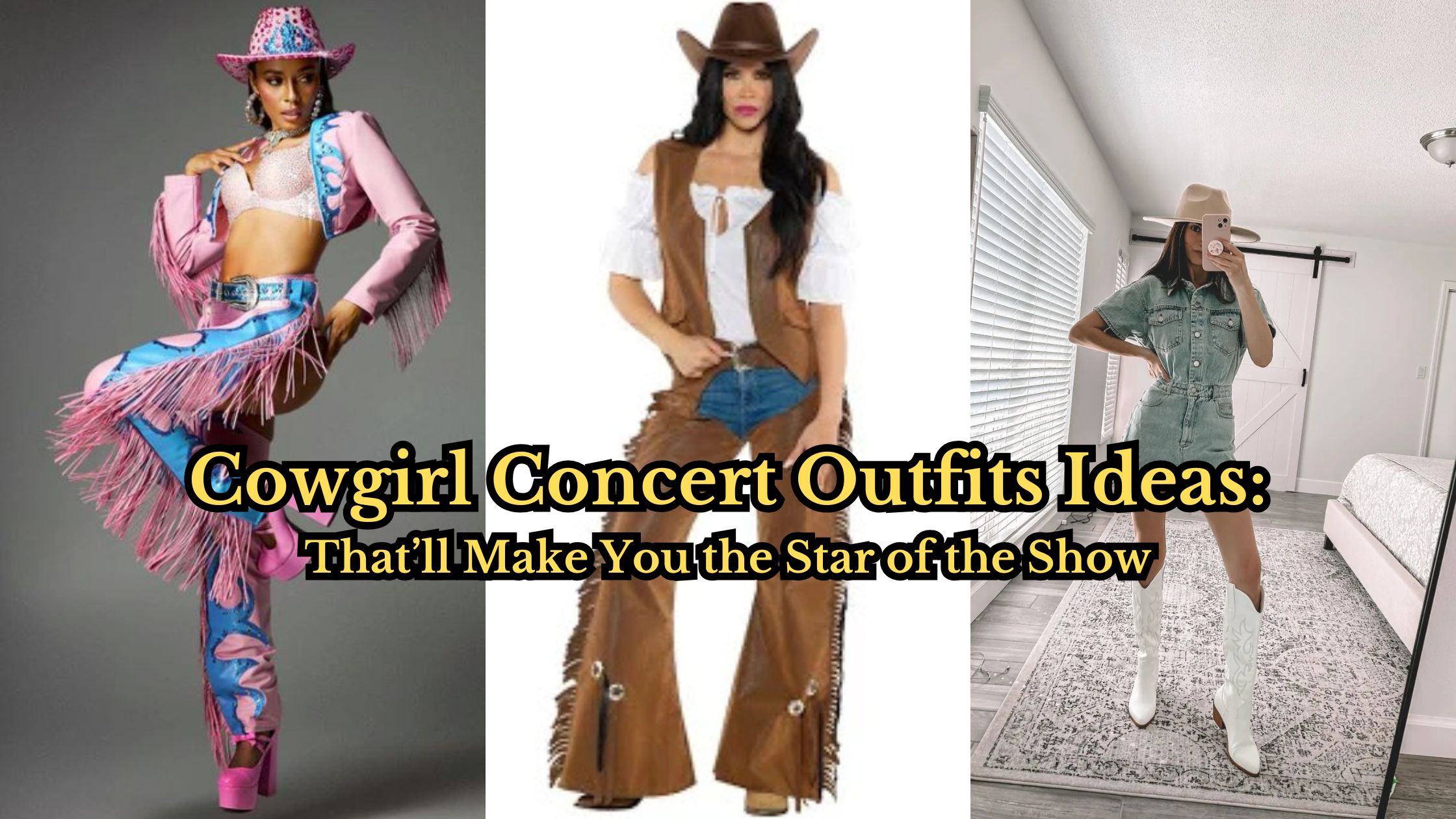 Cowgirl Concert Outfits Ideas