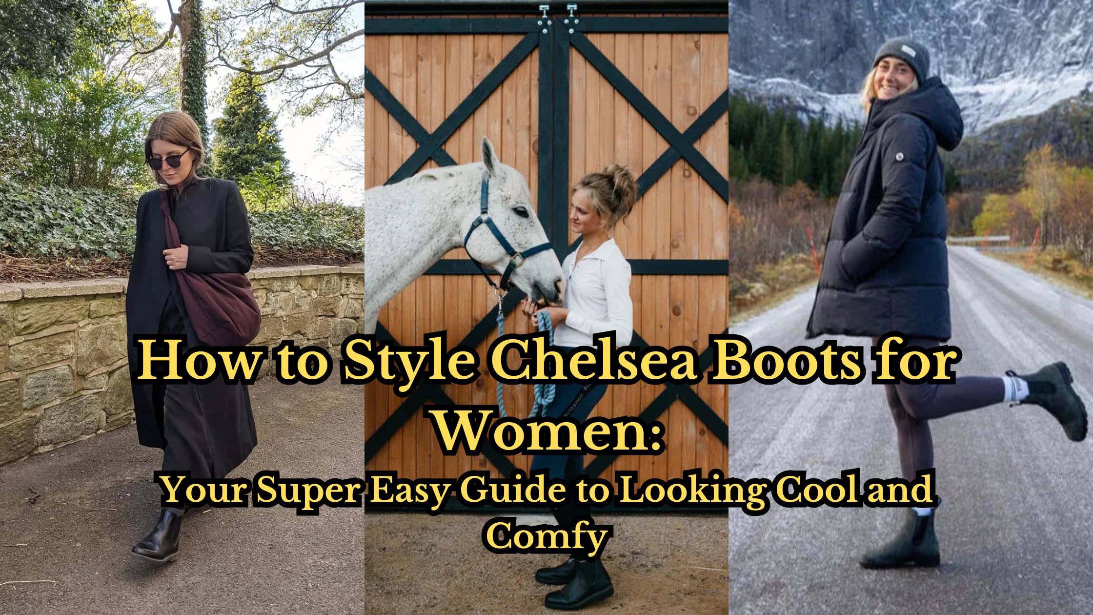 How to Style Chelsea Boots for Women