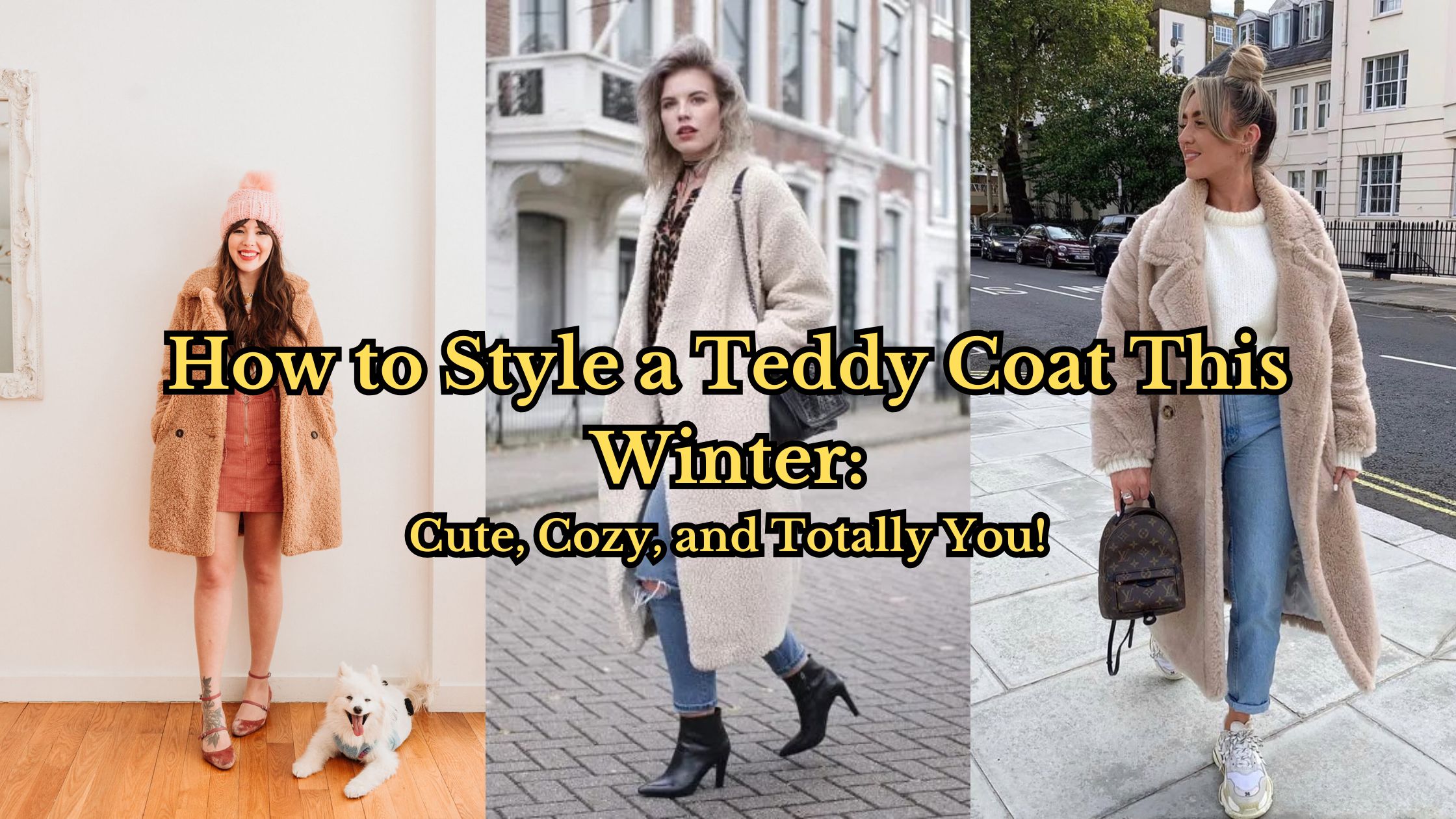 How to Style a Teddy Coat This Winter