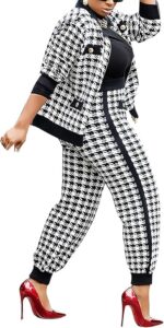 black and white outfit for party for women