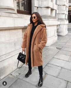 Teddy coat for women