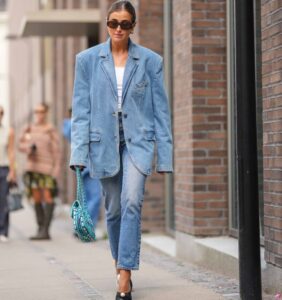 How to Style Denim Blazer for Women