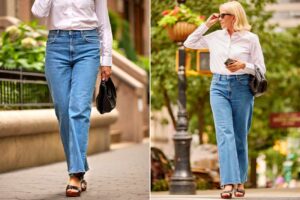 How to Style Jeans for 50+ Women