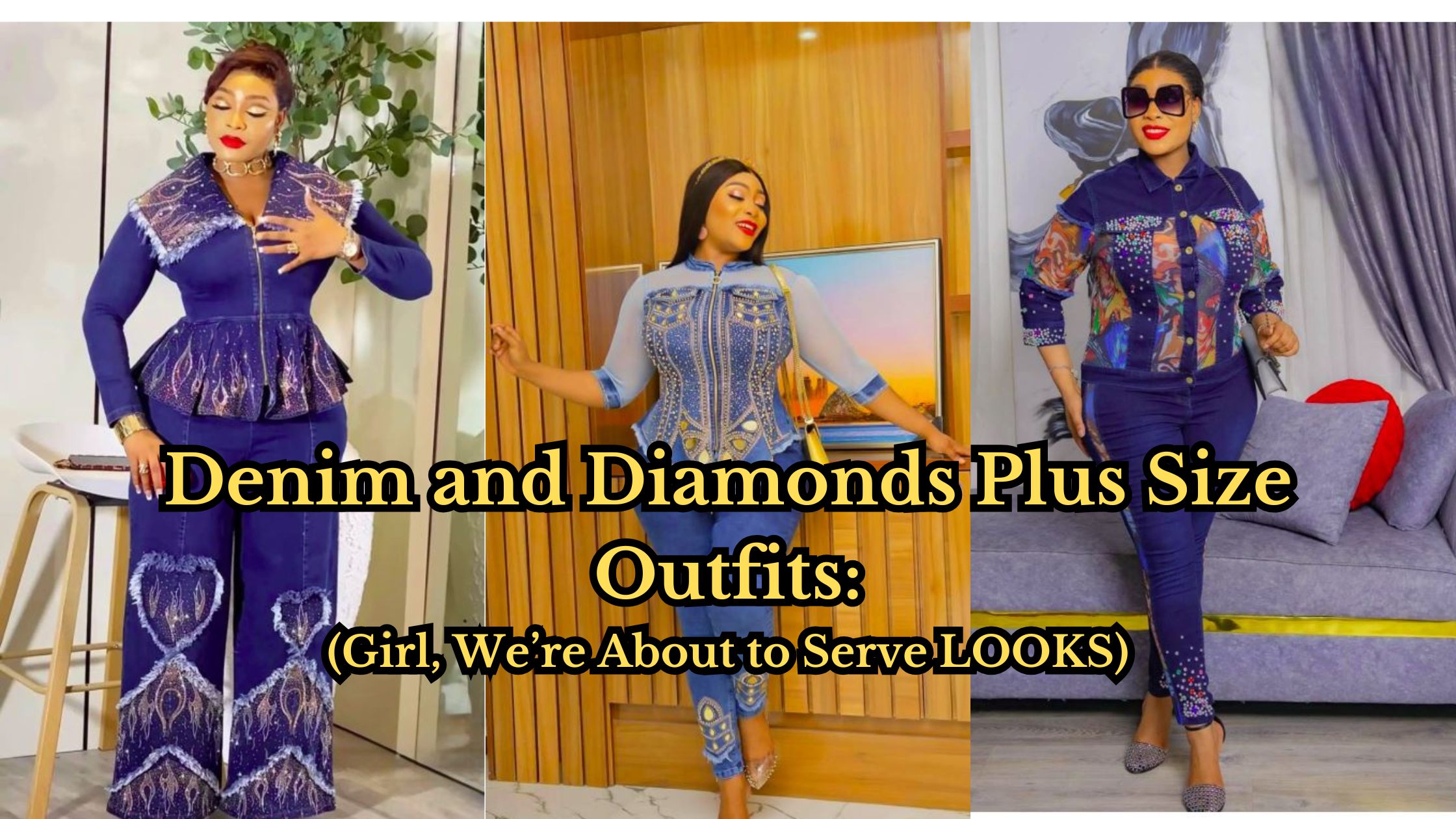 Denim and Diamonds Plus Size Outfits