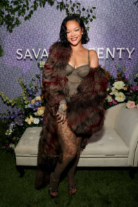 Rihanna Fur Coat Outfit