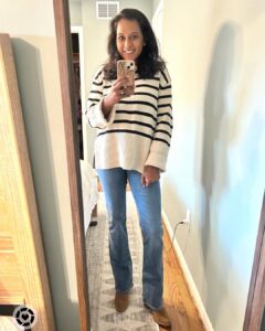 how to wear bootleg jeans